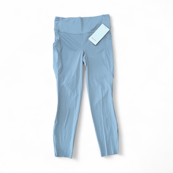 NWT Lululemon Fast and Free HR Tight 25” With Pockets in Gray Size 10 - Picture 1 of 13